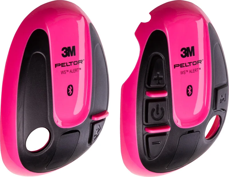 3M Peltor 7100247026 Skall til WS ALERT, rosa Rosa, Hørselvern