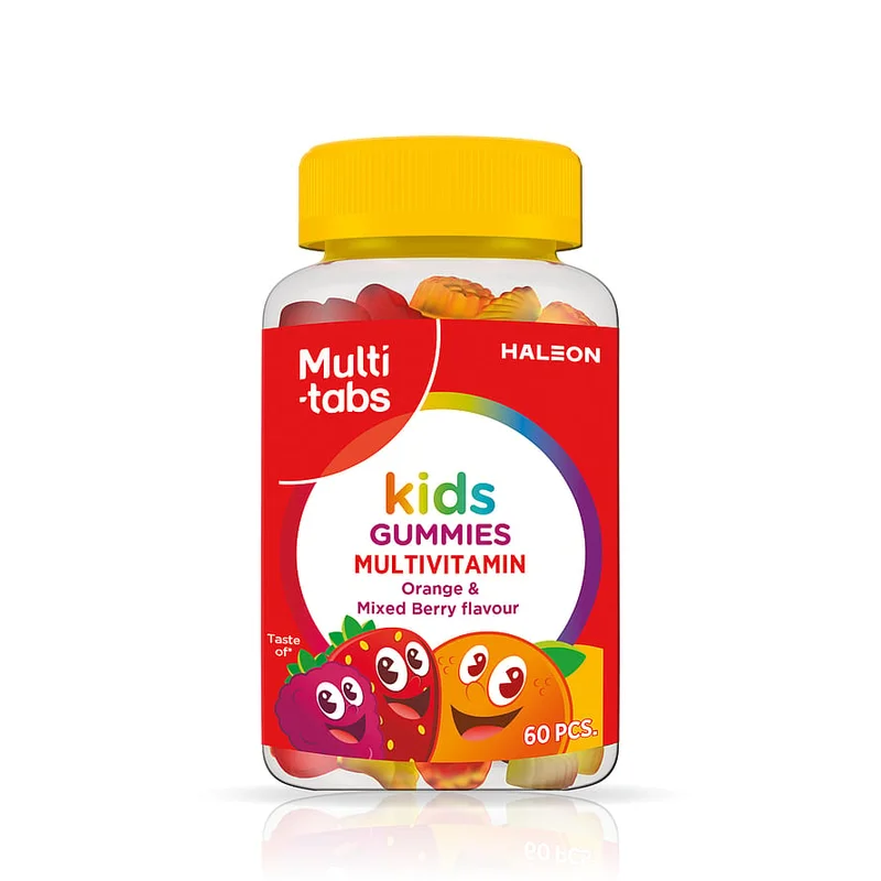 Spar 25% • Køb 2, Multi-tabs Kids Multivitamin Gummies 60 stk, Helse & Madvarer, Kosttilskud, Kosttilskud Til Børn