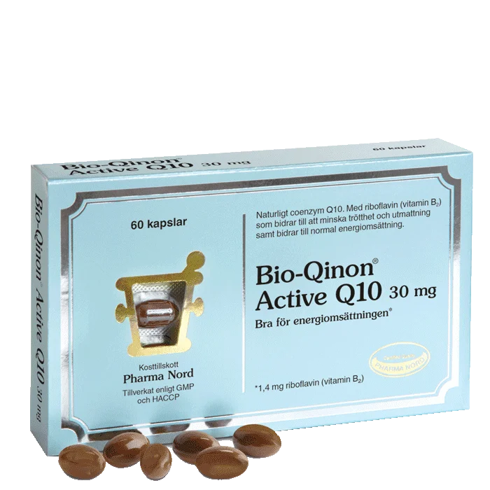 Pharma Nord Bio-Qinon Active Q10 30 mg 60 kapsler