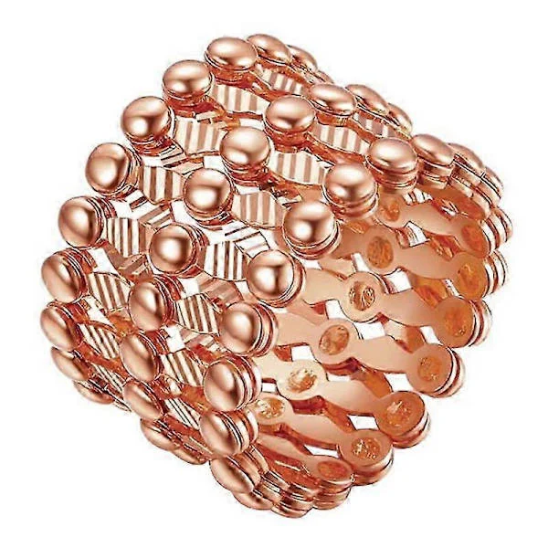 S925 Sølv Ring Armbånd 2-i-1 Transformerbar Ring Armbånd Teleskopisk Ring til Kvinder