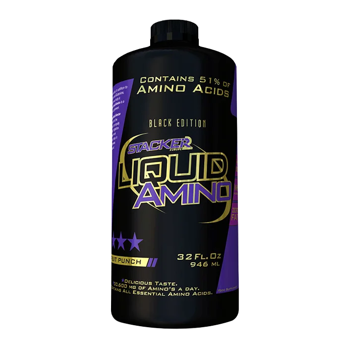 STACKER2 Europe Liquid Amino Flytende BCAA 946 ml Fruit Punch