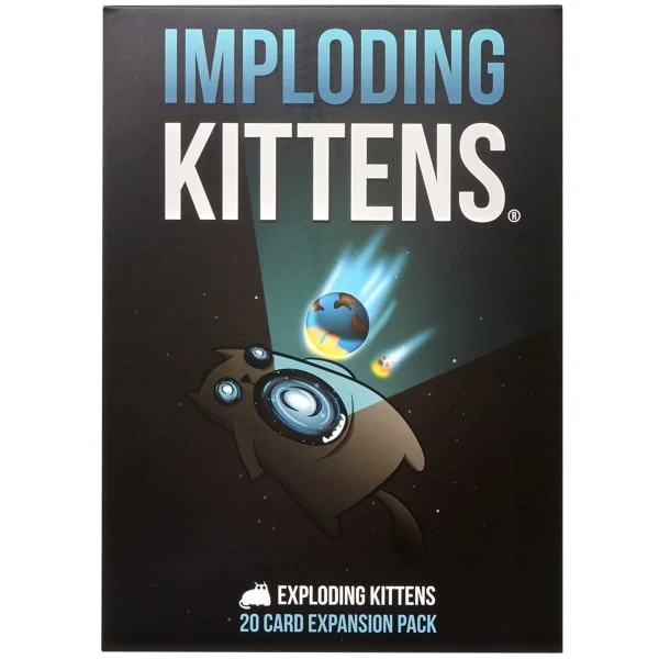 REA Exploding Kittens -lisäpaketti, Exploding Kittens -peliltä - Korttipeli aikuisille, teineille ja lapsille - Hauskoja perhepelejä, 