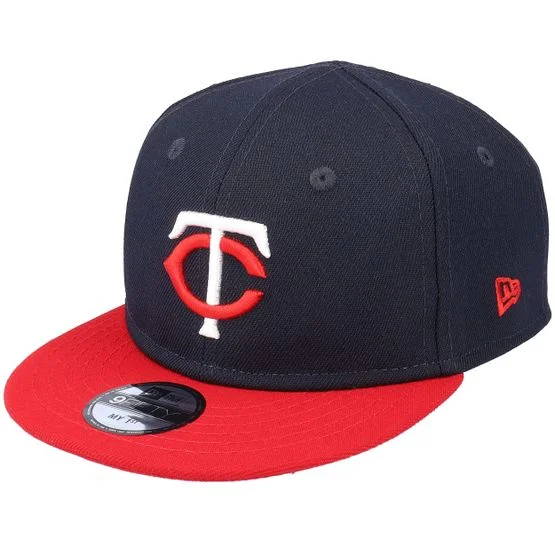 New Era - MLB Black snapback Czapka Z Daszkiem - Kids Minnesota Twins My 1St 9FIFTY Black/Red Strapback @ Hatstore