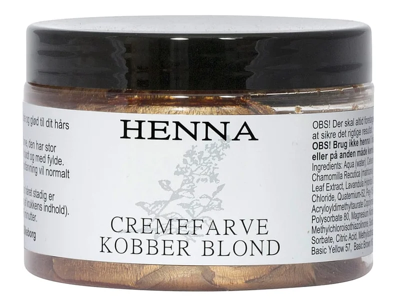 Rømer Henna Cremefarve Kobber Blond 140 ml, Hår, Hårfarve, Permanent Hårfarve