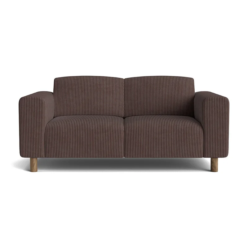 Toledo 2 personers sofa - Lincoln Brun - 172x88x78 - Sofa, 2 personers sofa