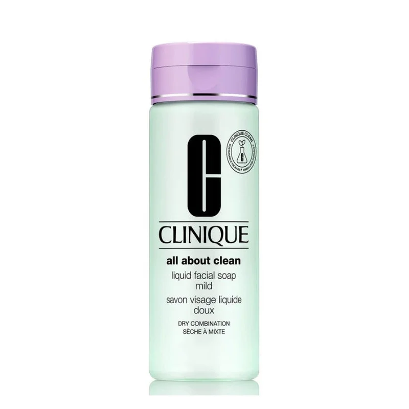 Clinique Sistema 3 Fasi All About Clean Liquid Facial Soap Mild 200ml - Gel detergente viso