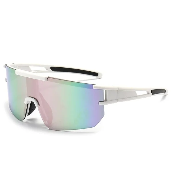 Polarized Cycling Glasses - White, Road Cycling Glasses, Sports Glasses
