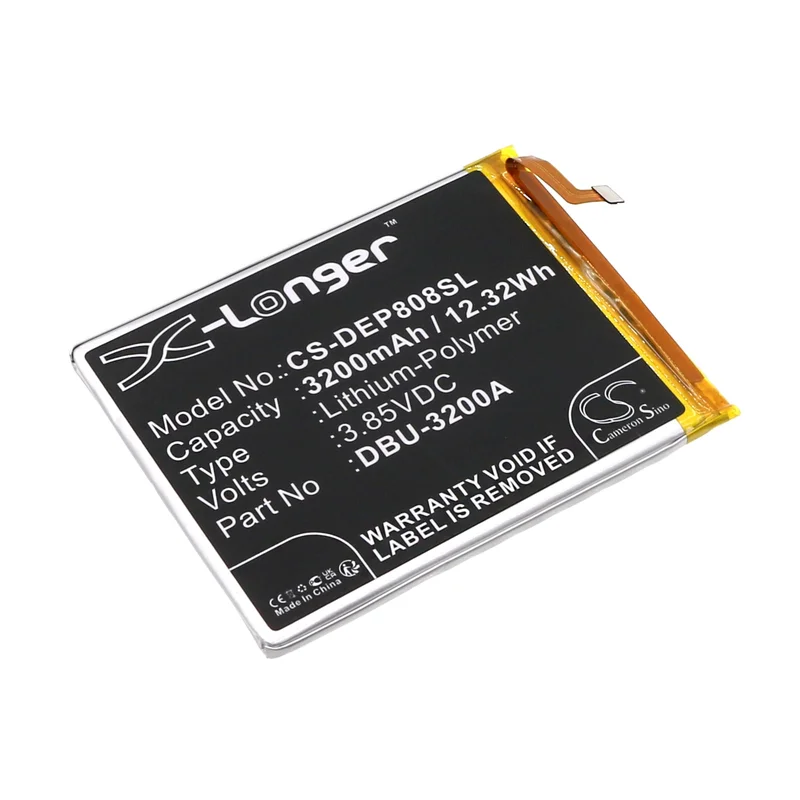 Batteri til smarttelefon, mobil for Doro 8080, 8050, DSB-022