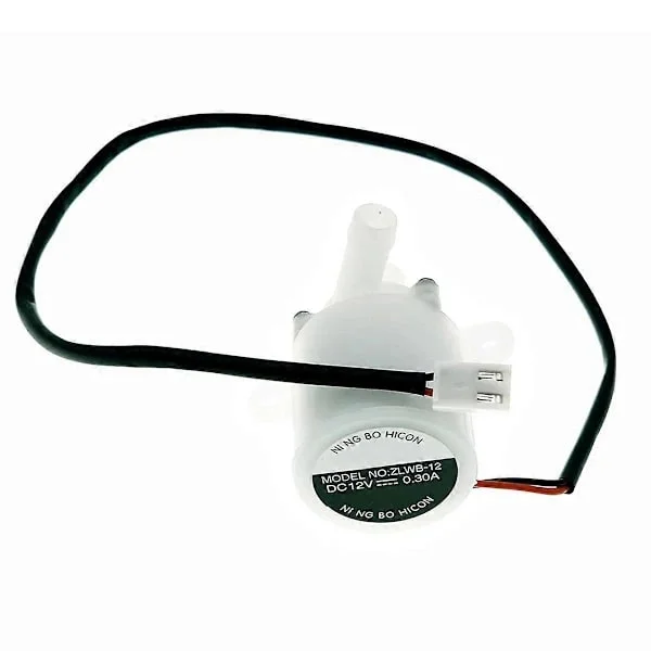 ZLWB-12 HZB-12A/25BF Husholdnings Lille Ismaskine Vandpumpe til HZB-50/HZB-80/HZB-13F Ismaskine Maskine Hvid