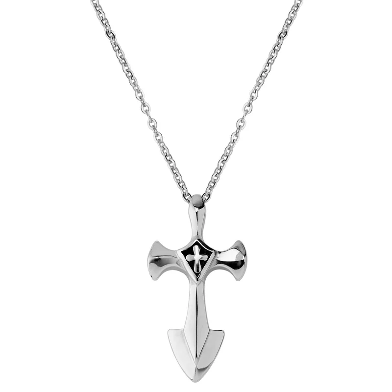 Cross Sword Necklace for Men - Cross necklaces