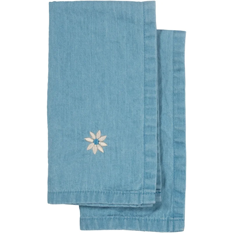 Sagaform Eden Denim kökshandduk 2-pack, blå | Matlagning > Köksredskap > Kökshanddukar > Handdukar | Bagaren och Kocken