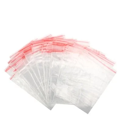 Zip-lock poser 100-pk 10 x 15 cm – gjenlukkbare poser / plastposer til småoppbevaring