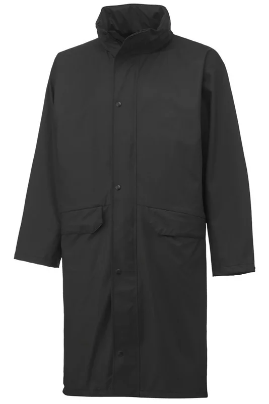 Helly Hansen Workwear Voss Regnjacka svart, lång modell Svart, lång modell, Kläder