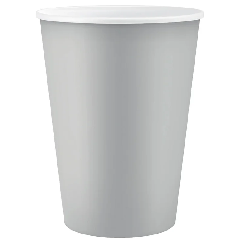 Pappersmuggar Matt Silver 25 cl 6-pack