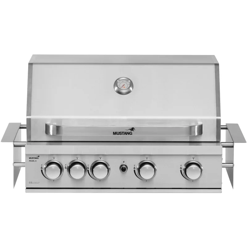 Mustang Indbygningsgrill til gas Pearl 4 built-in - Rustfri stål | KitchenOne