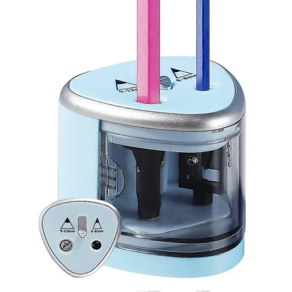 Electric Pencil Sharpener with Battery-Operated Automatic Pencil Sharpener-FF-