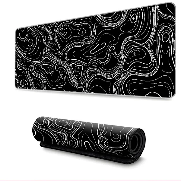 Large Mouse Pad Desk Mat White M White M