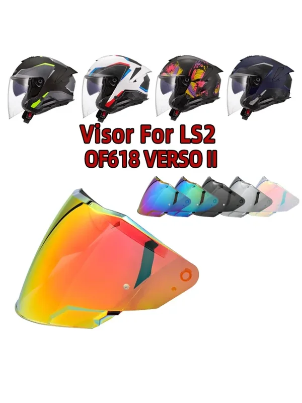 AliExpress - Visière de casque de moto pour LS2 OF618 VERSO II, pare-vent, accessoires de moto, protection solaire, cascos para moto