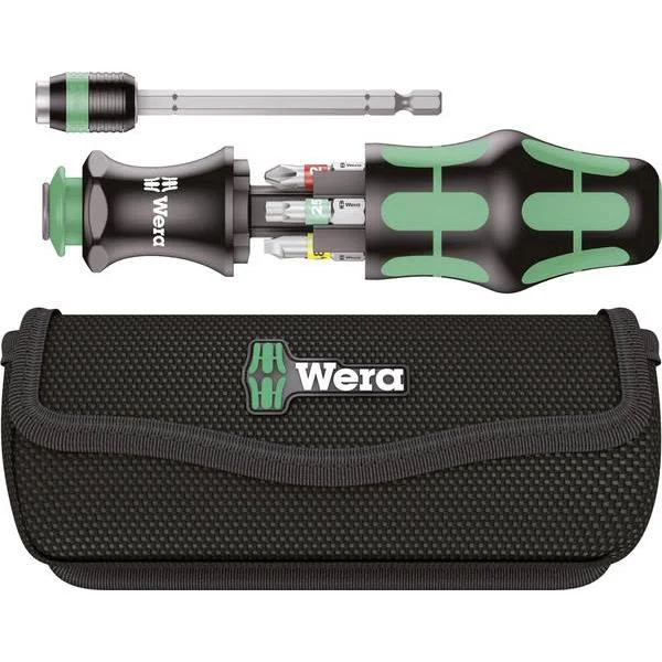 Wera Kraftform Kompakt 20 Bitssett med 6 bits og veske, Maskintilbehør & forbruk