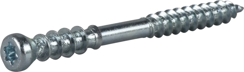 ESSVE L8 511264 Karmskruv Ø6 mm, trä/betong, vass spets, FZB 6 x 90 mm, 4-pack, Infästning