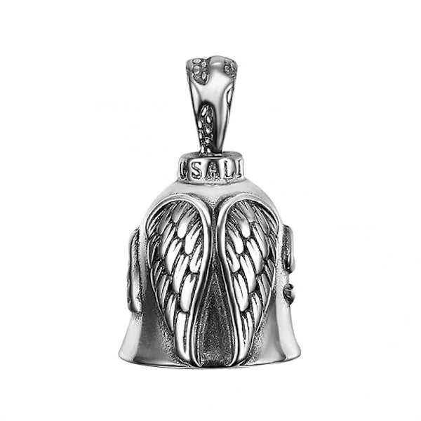 Bell Angel Wing Knight Bell Bogstaver Nøglering Motorcykel Cykel Kørsel Guardian Bell