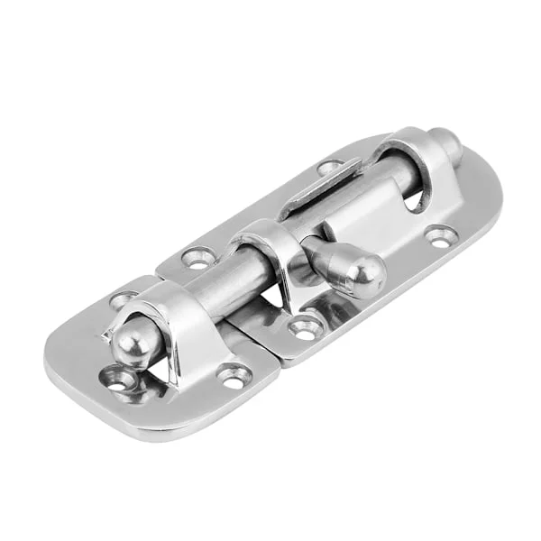 Rostfritt Stål Marin Båt Dörr Fönster Lås Spärr Skjutregel Hasp 110MM