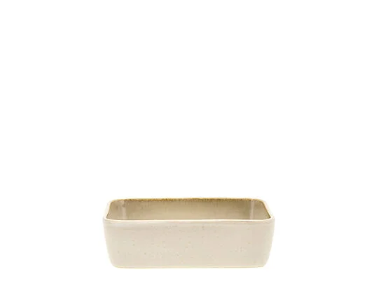 BITZ Fat Rektangulært 19X14cm Krem/Krem