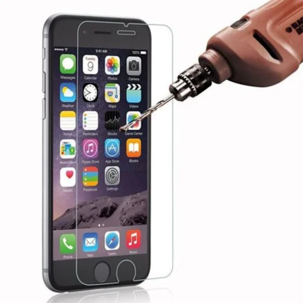 3-Pack iPhone 6 / iPhone 7 / iPhone 8 Skärmskydd i Premium Härdat Glas