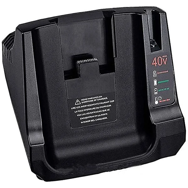 36V 40V Max Batteriladdare, Black +Decker Lcs36 Lcs40 Li-ion Batteri (Endast Laddare, Inget Batteri)