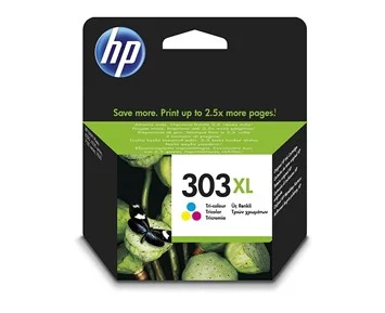 HP Ink 303XL High Yield Tri-color - HP 303 XL färgpatron med hög kapacitet (T6N03AE)