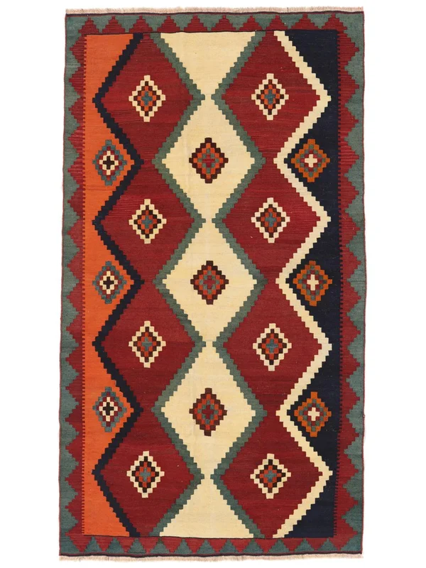 Tkany Ręcznie Kilim Vintage Dywan 131X237 Vintage Orientalny Wełniany Ciemnoczerwony/Czarny Mały