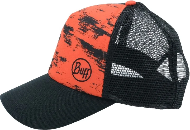 Buff Trucker Cap metsästyslippis, Hi-Vis oranssi/musta