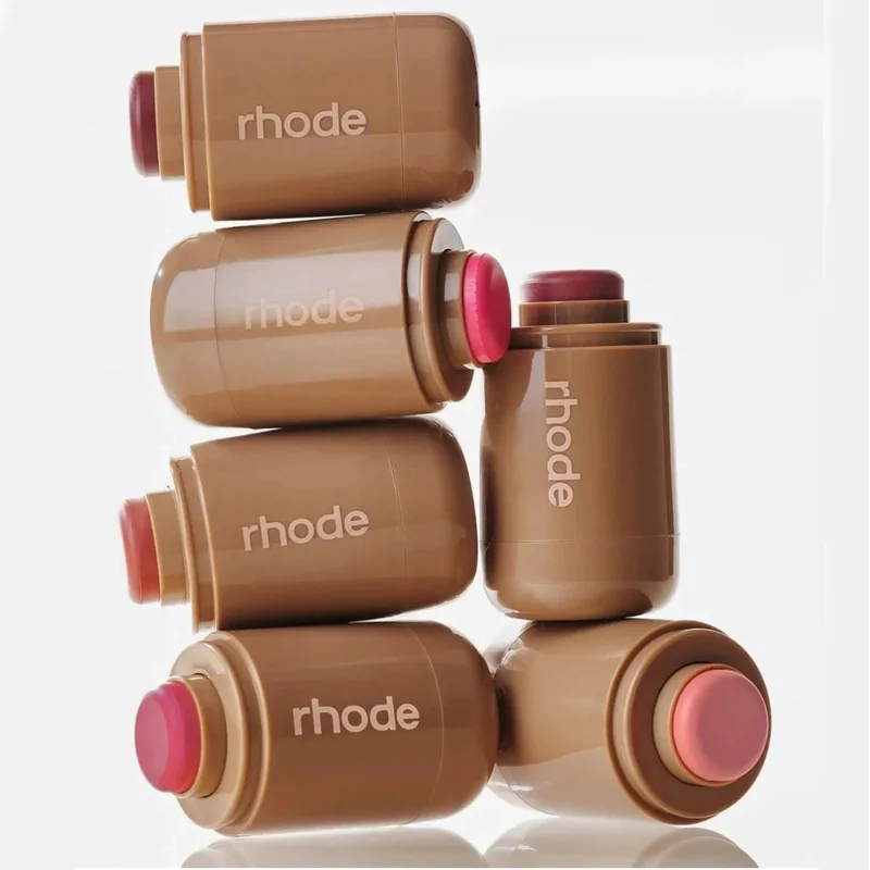 AliExpress - 2-in-1 Creme-Rouge & Lippenstift - Feuchtigkeitsspendender Rouge-Blusher, Mischbare Wangen- & Lippencreme, Natürliche Langanhaltende 