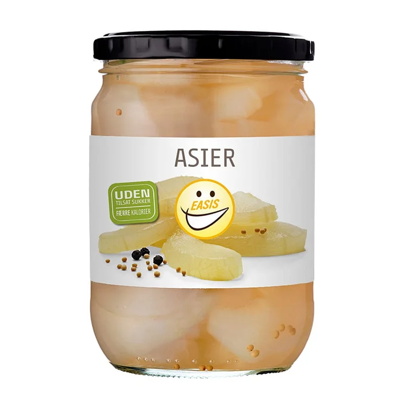 Spar 25% • Køb 2, EASIS Syltede Asier 300 g, Helse & Madvarer, Madvarer, Øvrige Fødevarer