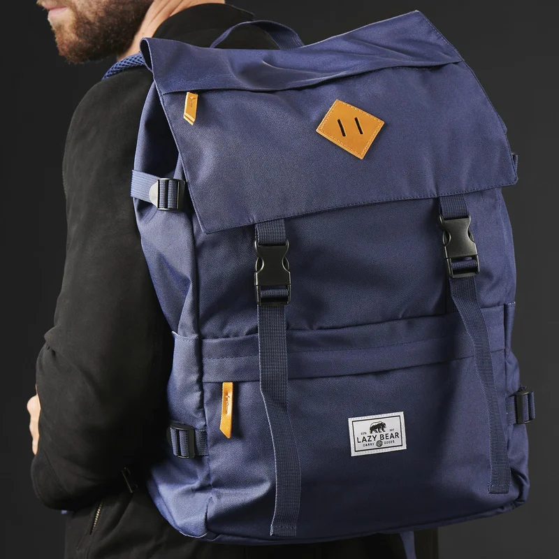Mochila azul marino Lance para hombres - Mochilas
