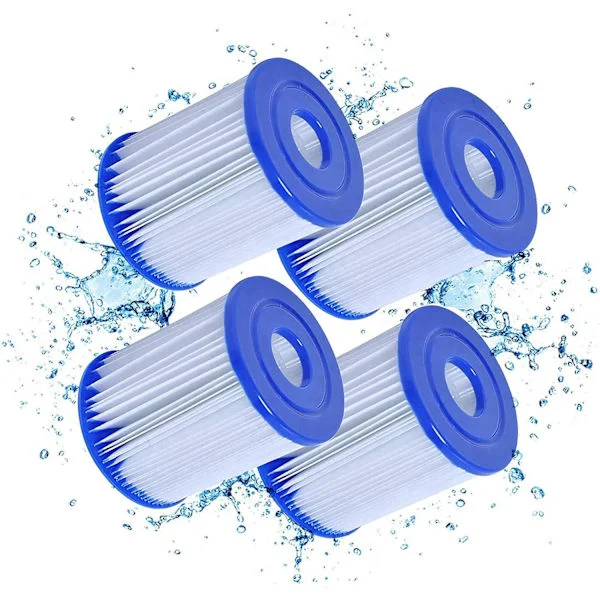 Til Bestway Størrelse I Filterpatron til Pools, til Bestway Swimmingpool Easy Set Filterpatron Udskiftning (4 STK)