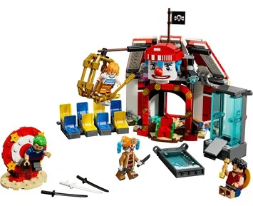 LEGO ONE PIECE Clownen Buggys cirkustält 75637