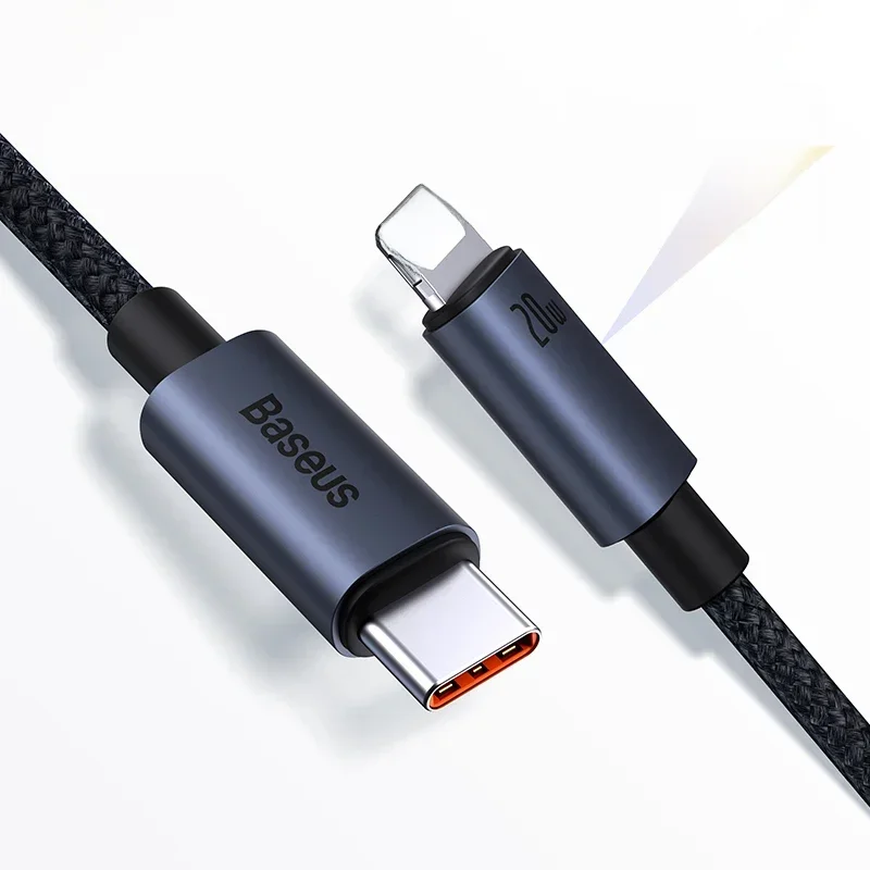 AliExpress - Baseus USB-Kabel für iPhone 13, 12, 11 Pro Max, iPhone-USB-Kabel, schnelles Aufladen, für iPhone X XR 8, USB Typ C auf Lightning-Kabel