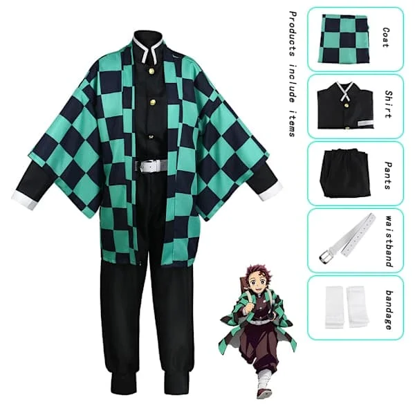 Kamado Tanjirou S Halloween-juhla Cosplay Kamado Tanjirou S Kamado Tanjirou
