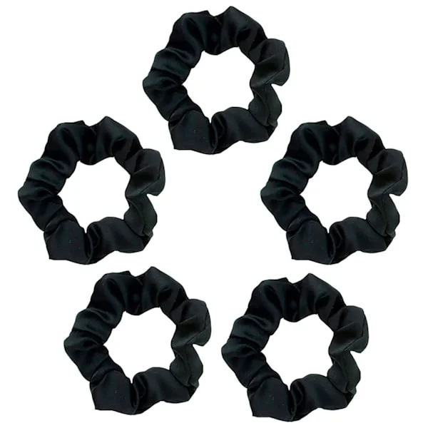 Satengscrunchies, mykere enn silke, hårbånd for å forhindre krusete hår {ROG}