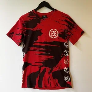 Stüssy Painted Tee All Over Print T-Shirt S