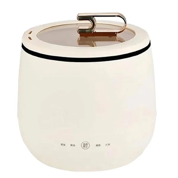 Smart Mini Riskoker, Multifunksjonell Koker, Mini Hot Pot Riskoker, Bærbar Mini Riskoker,