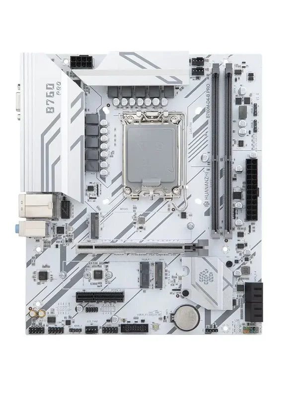 AliExpress - HUANANZHI B760M D4 M-ATX DDR4 Motherboard Unterstützung 12 13 Gen B760 Intel LGA 1700 CPU 12100F 12400F 12490F 12700F 13600F 5V ARGB