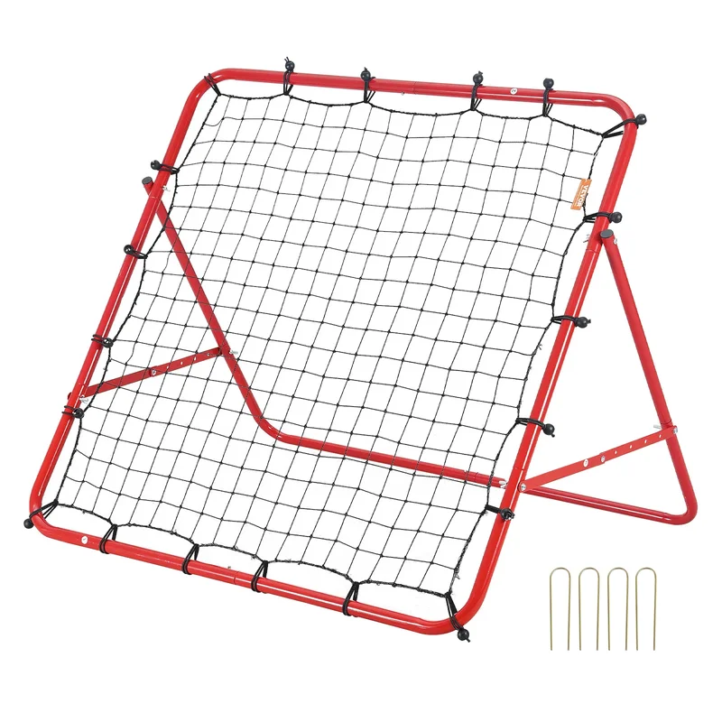AliExpress - Vevor 39x39ft Soccer Rebounder Rebounder Netto Draagbare Voetbaltrainingsgeschenken Verstelbare Hoeken Doel Netto Hulpmiddelen En 