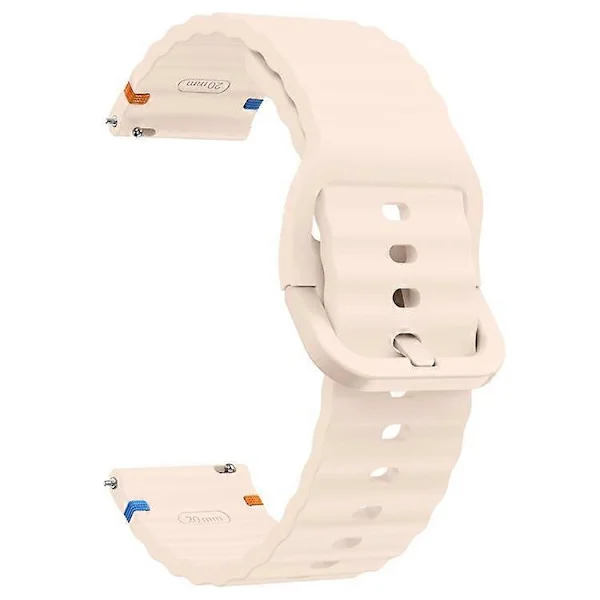 【NX】22mm silikonrem kompatibel med Xiaomi Watch S4 Sport / Redmi Watch 5 Active Wave Design klokkerem