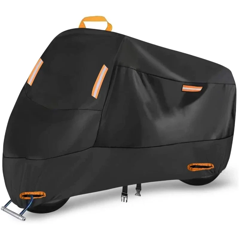 AliExpress - Motorhoes Waterdicht Alle seizoenen Stofdicht UV-beschermend Buiten Binnen Scooter 210D Slijtvaste stof Motorhoes