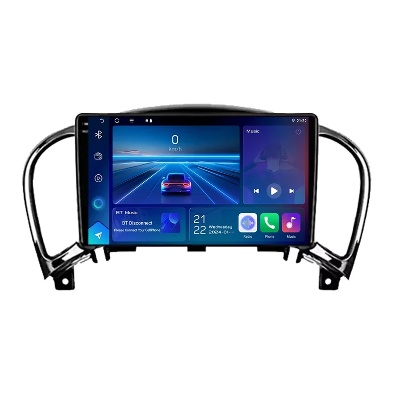 AliExpress - Android 16 Auto multimédia Navigation GPS Auto Radio vidéo stéréo pour Nissan Juke 2011 - 2017 4G WIFI BT QLED unité principale non 2Din