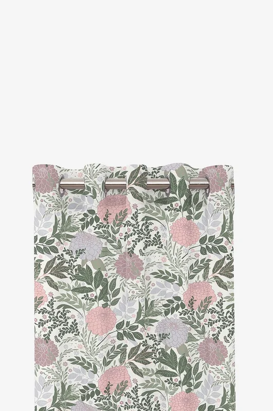 Redlunds - Trädgård öljettlängder 240 - Rosa - Öljettgardiner - 140X240 - Från Homeroom