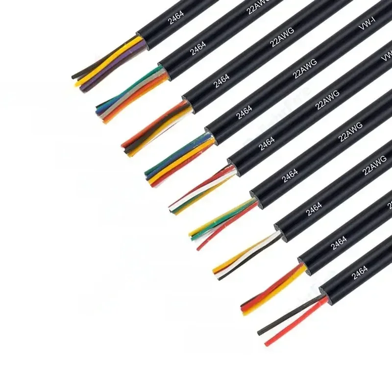 AliExpress - 4-adriges Kabel, Kfz-Kabel, flexible LED-Verlängerung, ummanteltes Kabel, 8, 7, 6, 5, 2-adriges Kabel für Audio-Lautsprecher, LED-