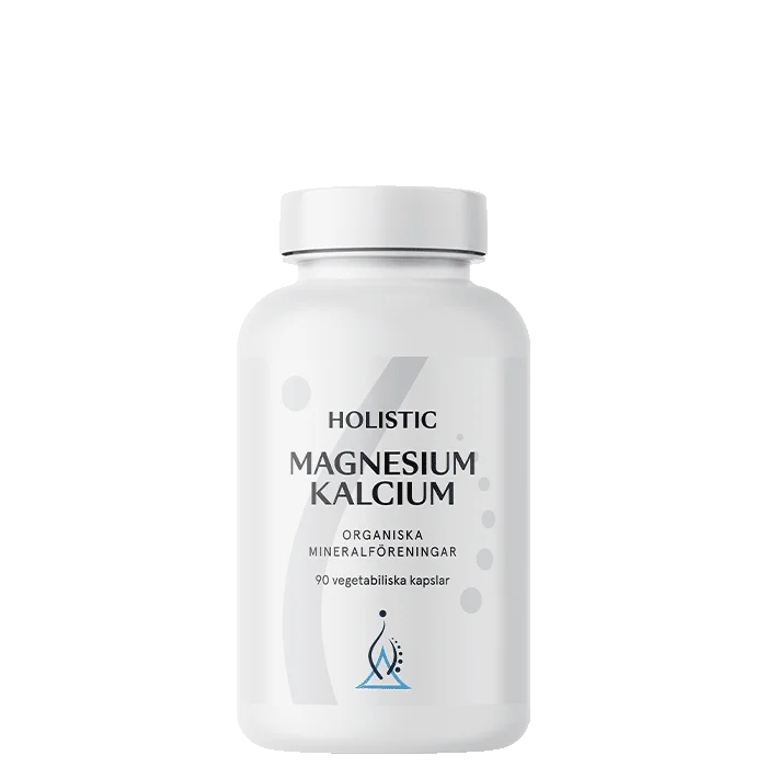 Holistic Magnesium og Kalsium 80/40 mg 100 kapsler